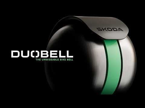 Škoda - DuoBell: The Unmissable Bike Bell