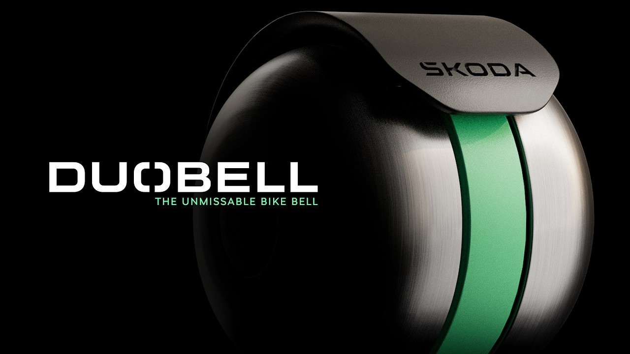 &Scaron;koda DuoBell - The First Bike Bell Designed To Penetrate Noise-Cancelling Headphones - YouTube