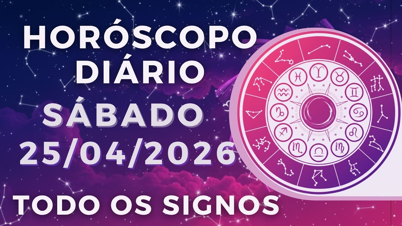 Horoscope for today, Saturday, April 25, 2026. Forecast for all signs. April 25, 2026