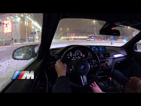 Blizzard BMW M4 POV Night City Drive