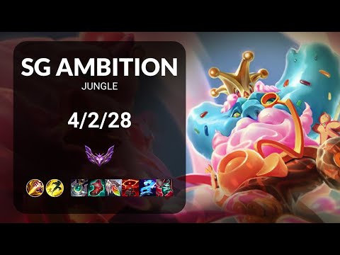 SG Ambition Ivern vs Karthus JUNGLE - KR  Patch 13.16