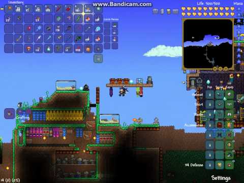 Terraria - How to get the Traveling Merchants Hat!