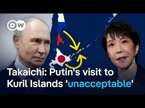 Japan condemns Putin visit to disputed territory | DW News