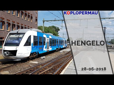 Trains on Hengelo station - 28th of June 2018