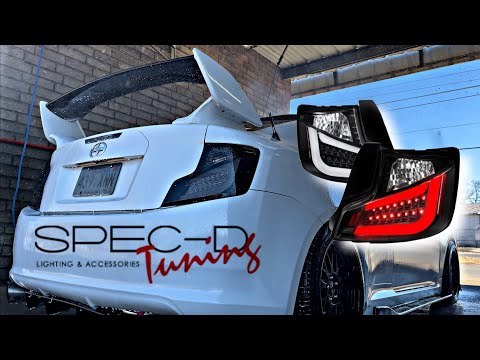 SPEC D TAIL LIGHTS INSTALL | 2012 SCION TC |