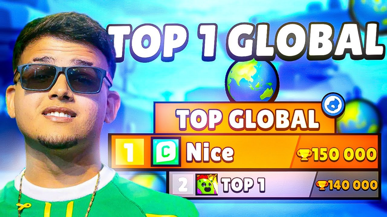 VOU ME TORNAR O TOP 1 GLOBAL do BRAWL STARS! 🤯
