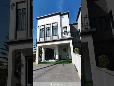 Large premium townhome, freestanding shape, width 8 meters. – รูปที่ 2
