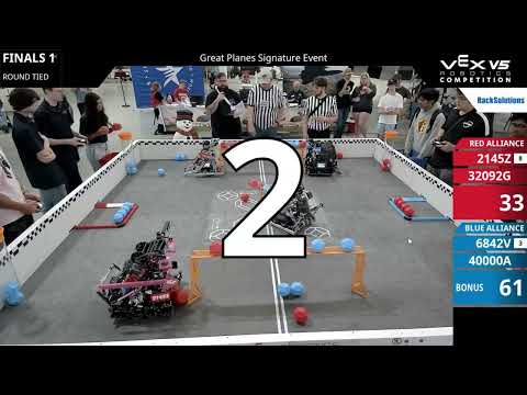 2145Z   Great Planes Finals 01 I Vex Robotics I V5RC Push Back I VRC Signature Event
