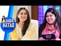 Sara Ali Khan on coping with criticism, friendship with Janhvi Kapoor & Atrangi Re | Aur Batao