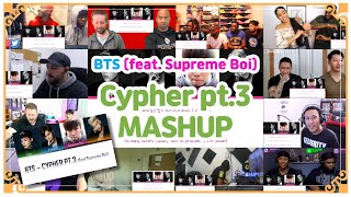 Download lagu BTS (방탄소년단) Cypher pt.3: KILLER (feat. Supreme Boi) reaction MASHUP 해외반응 모음 mp3
