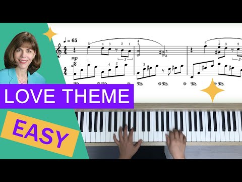 Love Theme Catherine Rollin | Easy Piano Songs for Beginners