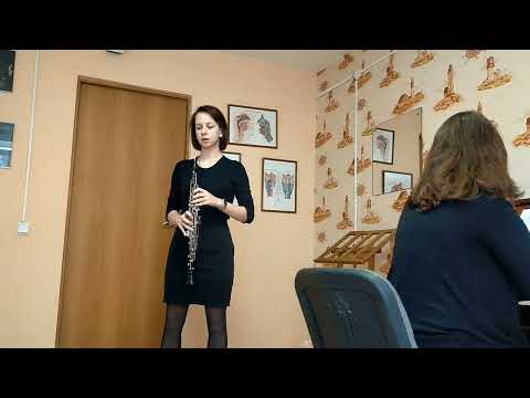 1) Р. Глиэр "Анданте" 2) К. Нильсен "Юмореско" исполняет Казакова Ольга