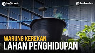 Warung Kerekan di Kampung Kebalen, Jadi Lahan Penghidupan Warga Tepi Kali Mampang