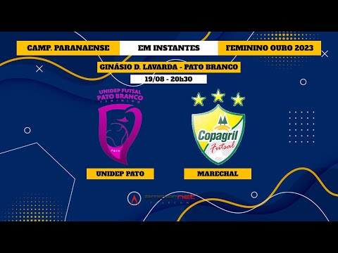 (AO VIVO) UNIDEP PATO BRANCO X MARECHAL - QUARTAS DE FINAL PARANAENSE FEMININO