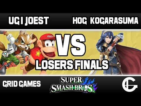 UG | JoeST (Diddy Kong/Fox) VS HoG | Kogarasuma (Lucina) | Grid WiiU BiWeekly Losers Finals