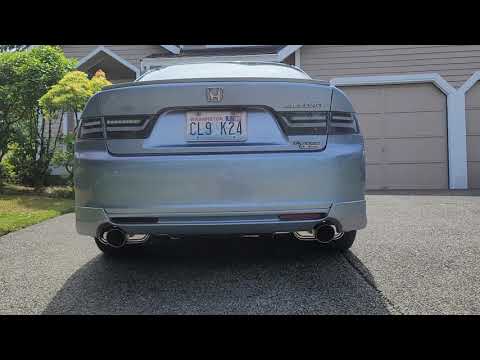 Invidia exhaust on SC 04 TSX(CL9) startup