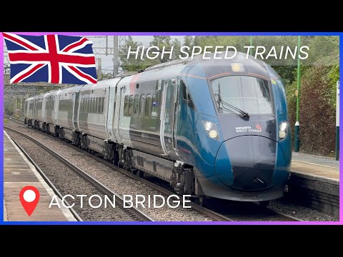 Trains at: Acton Bridge | 🇬🇧 WCML (18/08/25)