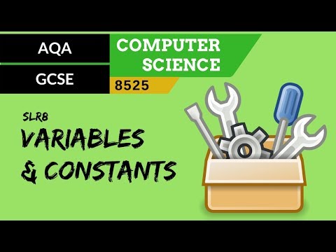 46. AQA GCSE (8525) SLR8 - 3.2 Variables & constants