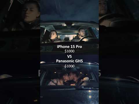 iPhone 15 Pro vs Panasonic GH5