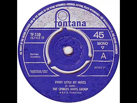 UK New Entry 1965 (52) The Spencer Davis Group - Every Little Bit Hurts