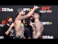 UFC Vegas 43: Weigh-in Faceoffs