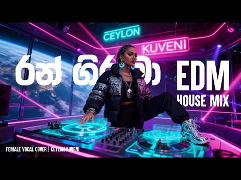 රන් ගිර මා  | EDM House Mix  Female Vocal Cover | Ceylon Kuveni