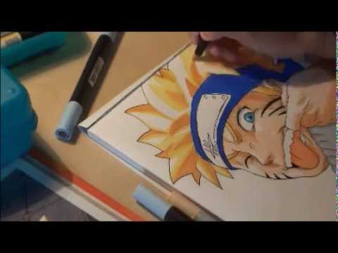 comment colorier naruto