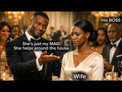 HUSBAND INTRODUCE WIFE AS HIS MAID AT D BUSINESS GALA,BUT FROZE WEN HIS BOSS INTRODUCE HER AS D HOST