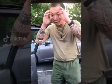 Chinese Guy Impersonating an american