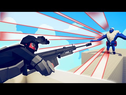 BEST SNIPER VS EVERY UNIT | TABS - Totally Accurate Battle Simulator