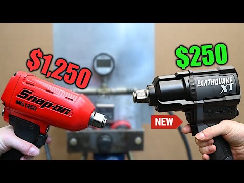 $1,250 Snap-On vs $250 New Harbor Freight 3/4" & DeWalt