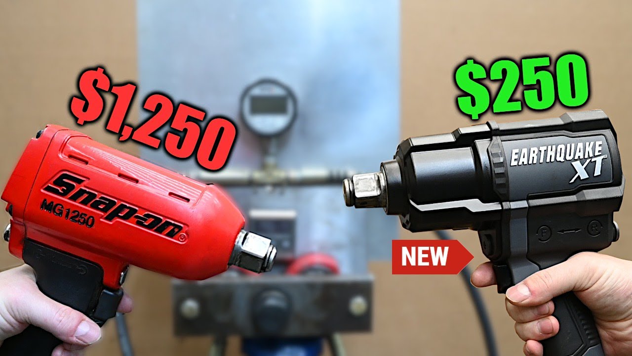 $1,250 Snap-On vs $250 New Harbor Freight 3/4" & DeWalt
