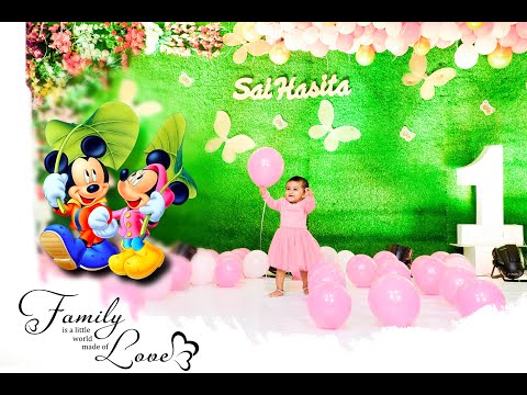 SAI HASITA BIRTHDAY VIDEO