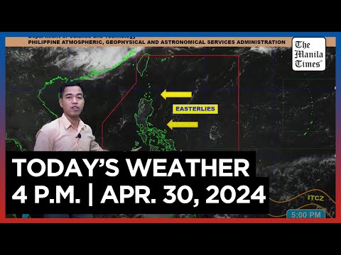 Today's Weather, 4 P.M. Apr. 30, 2024