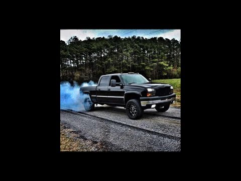 Twin turbo duramax smokeing challenger