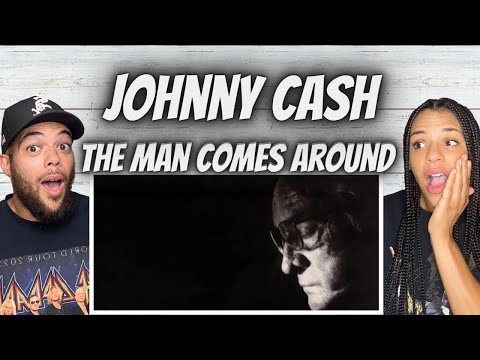 HAUNTING!| FIRST TIME HEARING Johnny Cash  - The Man Comes Around REACTION