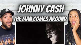 HAUNTING!| FIRST TIME HEARING Johnny Cash  - The Man Comes Around REACTION