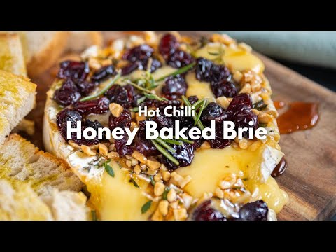 Hot Chilli Honey Baked Brie