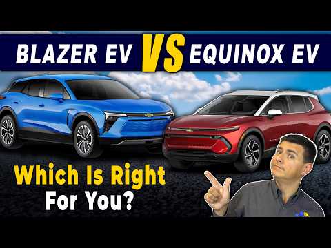 2026 Chevy Equinox VS Blazer EV | Chevy's EV Vision Comes In Two Sizes: Roomy & Huge.