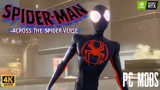 Across The Spider-Verse Suit - Marvel's Spider-Man Miles Morales PC MOD SHOWCASE 4K 60fps