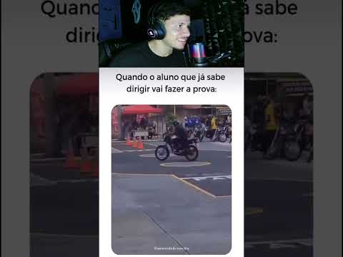 Quando o ALUNO já sabe PILOTAR 🔥🏍️ #automobile #moto #autoescola