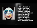 Lady Gaga - Applause ( LYRICS - KARAOKE ...