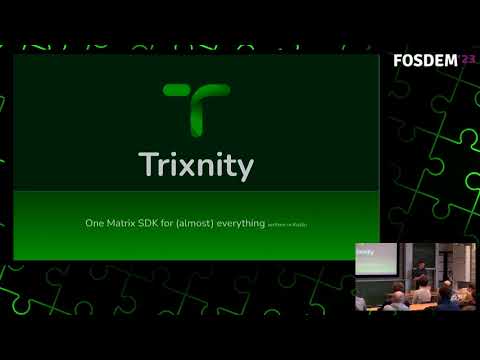FOSDEM2023 — Trixnity, One Matrix SDK for almost everything