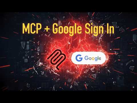 MCP Course #15 - MCP Google Sign In for Client Server Authentication with FastMCP | Full Code