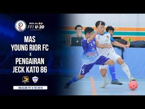 MAS Young Rior (6) vs (1) Pengairan Jeck Kato 86 - Highlights Bolalob FFI U-20 2019
