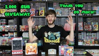 1,000 Subscriber Giveaway Video!!!