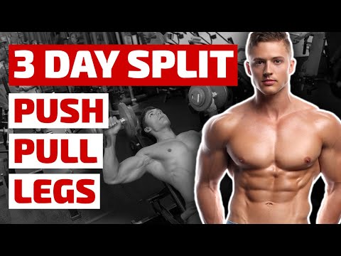 Push, Pull, Legs - 3 Day Split Workout with Expert Tips