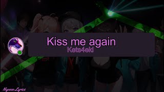 Cover art for Kiss me again