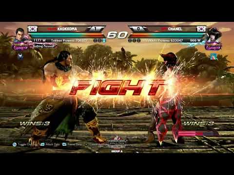 Tekken 7 | TWT | CHANEL ( Kunimitsu / Eliza ) vs Kkokkoma ( Feng ) | Korea Regional Finals