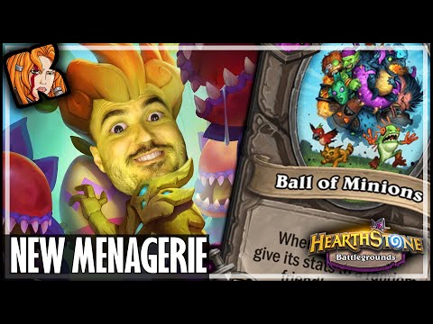 NEW MONO-MENAGERIE BUILDS ARE NUTS! - Hearthstone Battlegrounds